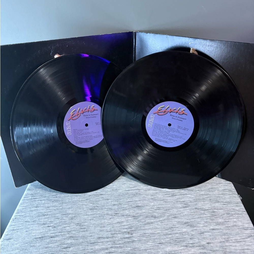 Elvis Presley Vinyl Record Bundle (4) – In Concert, I Got Lucky, RCA Camden LPs - Picture 13 of 13